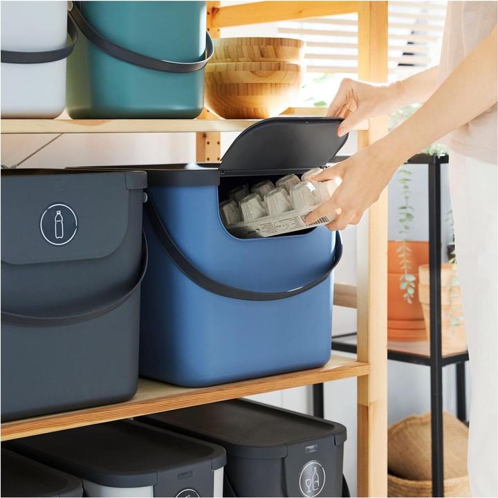 Image du produit Rotho Bac de recyclage Albula 40 l, bleu (40.40 l)