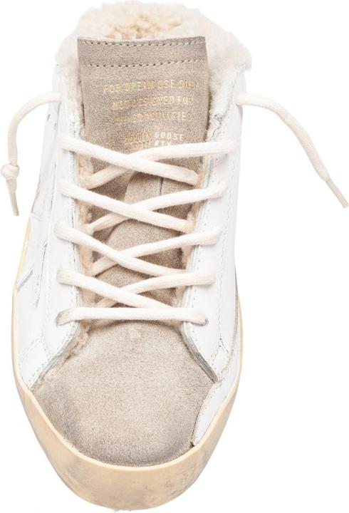 Produktbild Golden Goose snakers super star leather sabot white and taupe (38)