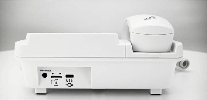 Immagine prodotto Geemarc CL9000 - Telefono di emergenza con cavo 4G e braccialetto per chiamate di emergenza