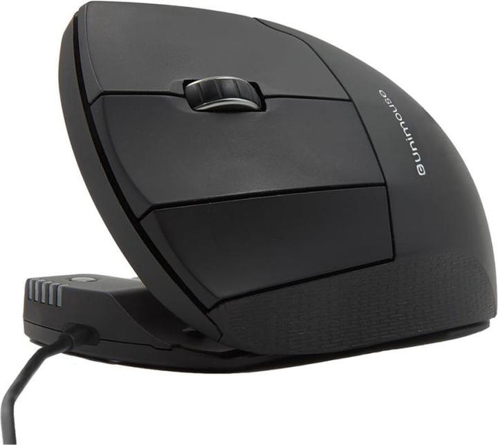 Actual product image Contour UniMouse wired left-handed black (Cable)