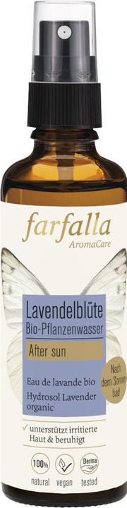 Farfalla LAVENDEL Bio Pflanzen-Wasser | after sun (Tonic, 75 ml)