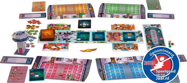 Actual product image Jumbo Overbooked (Dutch, German, French, English)