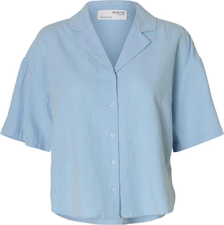 Selected Homme Leinenmix Kurzarmhemd