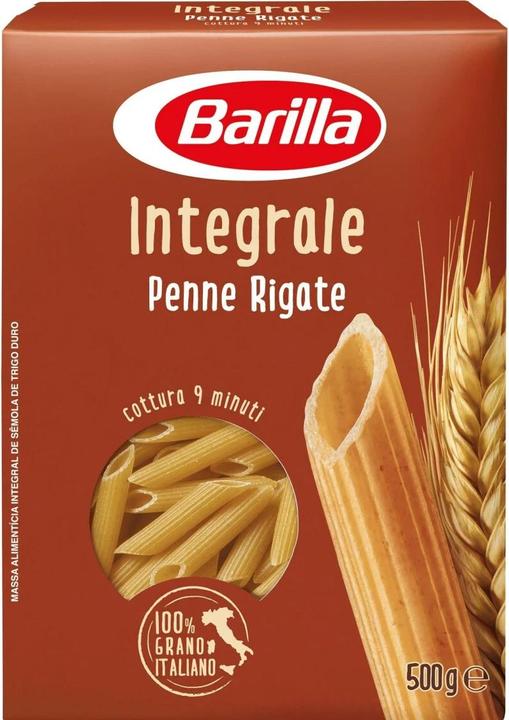 Actual product image Barilla Pasta Integrale Penne Rigate 500 g (500 g)