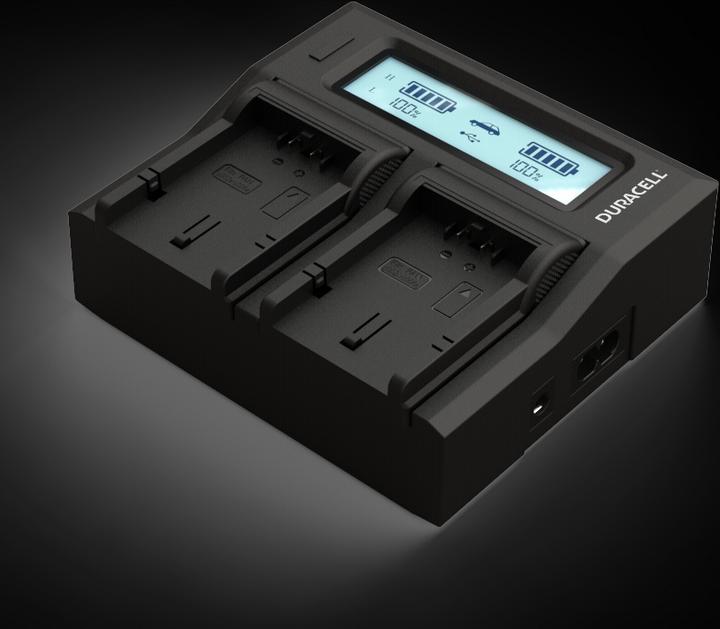 Actual product image Duracell Dual charger for DR9668/CGA-S006 (Camera battery charger)