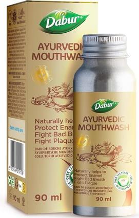 Immagine prodotto Dabur Ayurvedic Oil Mouth Wash 90ml - Enamel Protection and Bad Breath Fighter (90 ml)