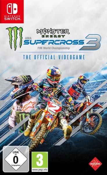 Image du produit Milestone Monster Energy Supercross Le jeu vidéo officiel 3 (Switch, EN)