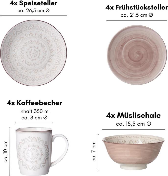 Produktbild Ritzenhoff & Breker Valencia (16 Stück)