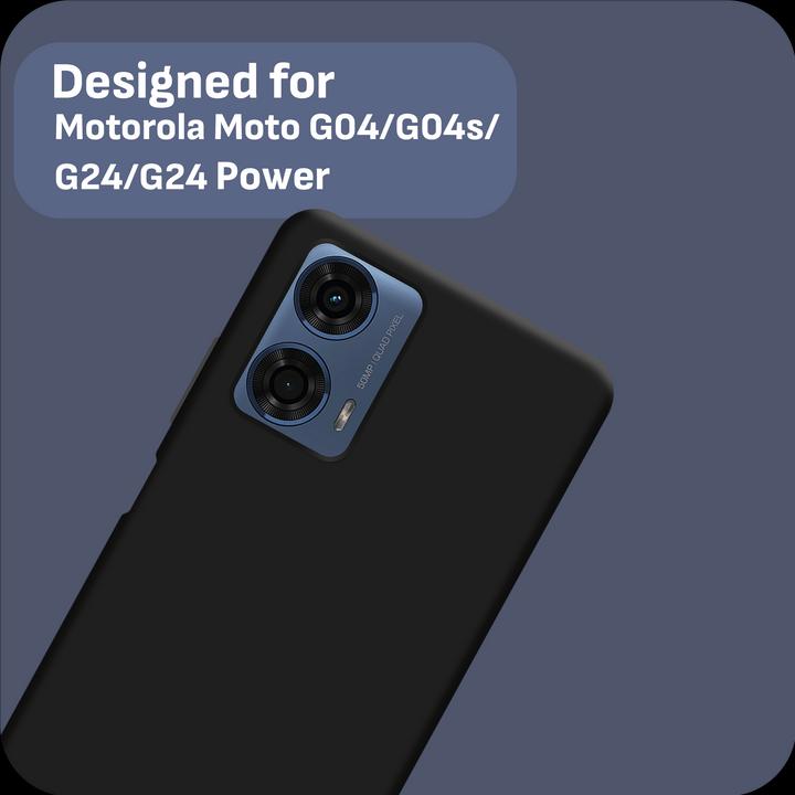Actual product image Cazy Soft TPU protective cover (Motorola Moto G04, Motorola Moto G24 Power, Motorola Moto G24)