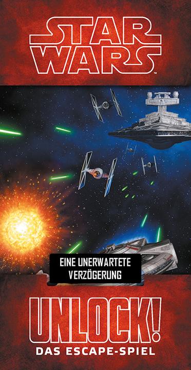 Produktbild Asmodée SCOD0059 - Unlock! Star Wars-Unerwartete Verzögerung, Einzelszenario (DE-Ausgabe) (Deutsch)