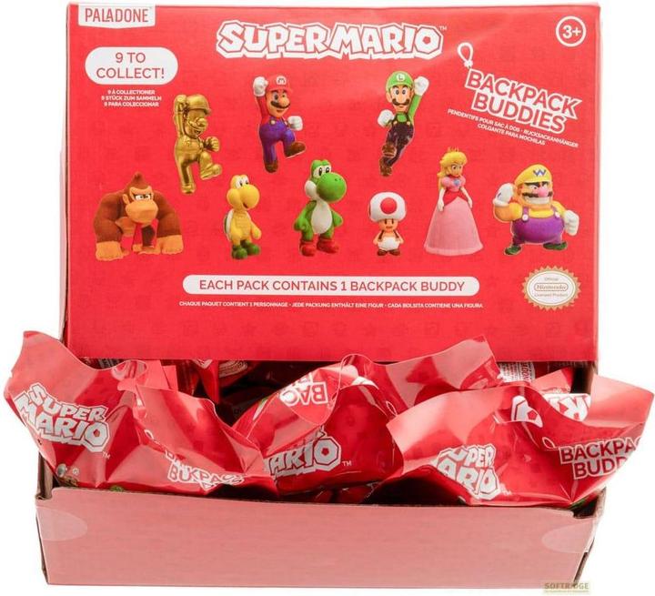 Image du produit Paladone Products SUPER MARIO - Backpack Buddies (Display 24 Pcs)