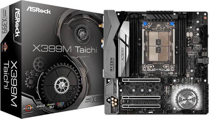 Produktbild AsRock X399M Taichi (TR4, AMD X399, mATX)