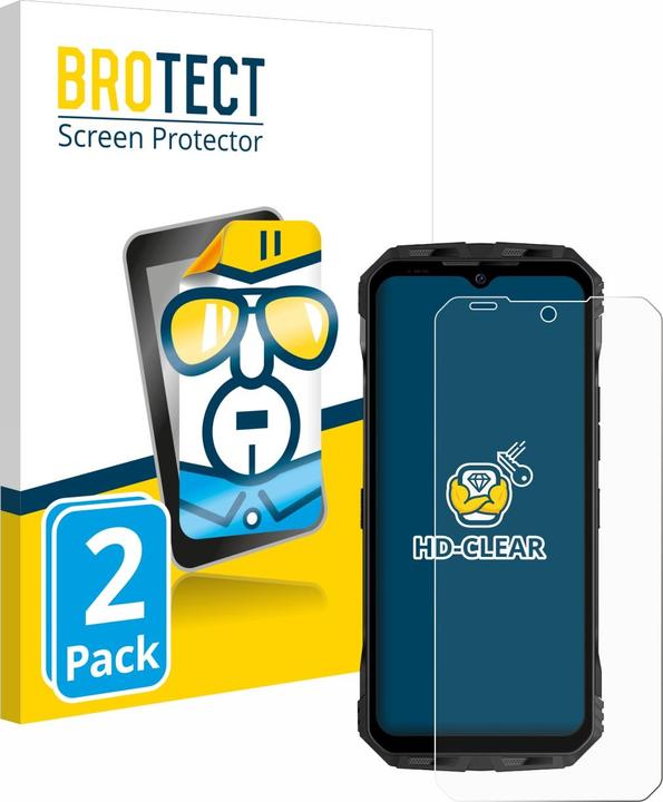 Produktbild BROTECT Schutzfolie Displayschutz Klar (2 Stück, LG V30)