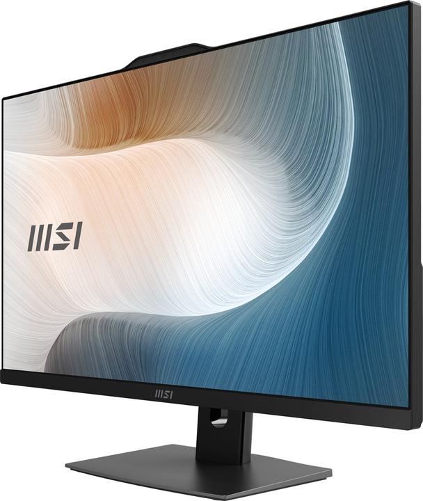 Productafbeelding MSI Computer All In One Modern AM272P 1M-848EU, 27 inch, Zwart (Intel Core 5 120U, 8 GB, 512 GB)