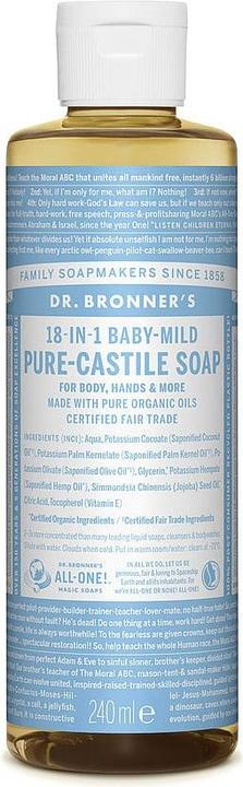 Produktbild Dr. Bronner's Neutral Liquid Soap 240ml (Flüssigseife, 240 ml)