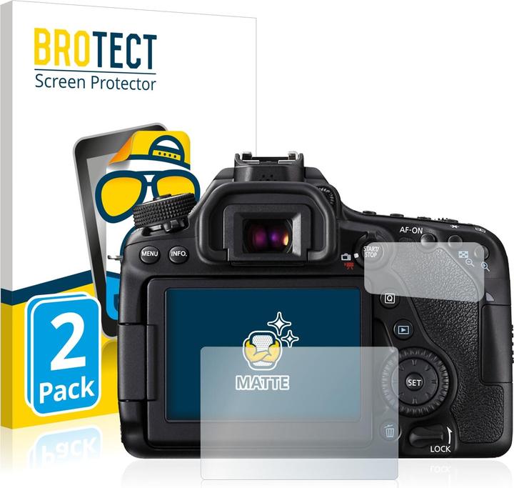 Actual product image BROTECT Anti-glare screen protector matt (Screen protector, EOS 80D)