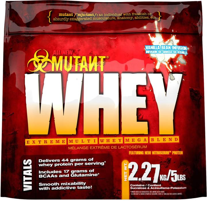 Mutant Whey Protein (Vanille, 1 Stk., 2268 g)