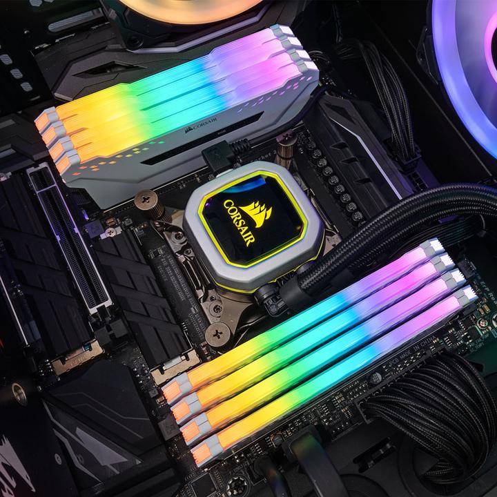 Image du produit Corsair Vengeance RGB Pro (2 x 16GB, 2666 MHz, RAM DDR4, DIMM)