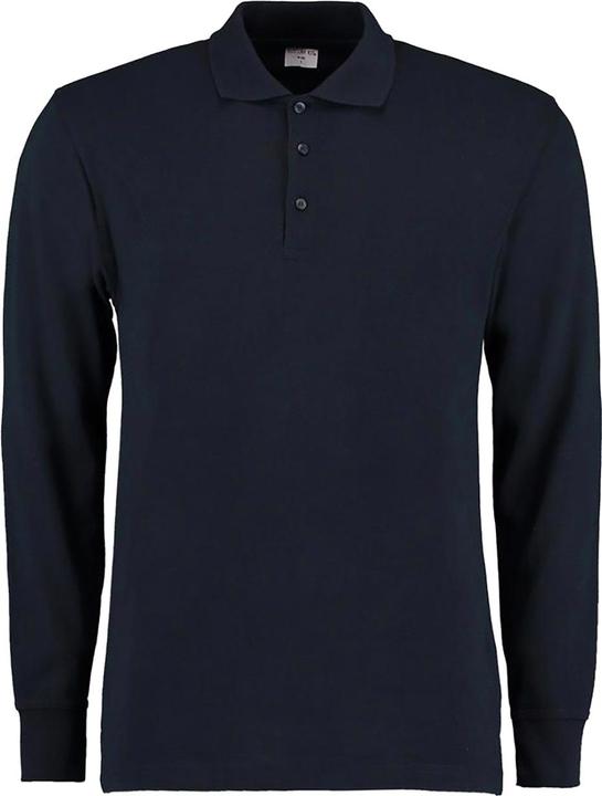 Kustom Kit Pique Langarm Polo Shirt