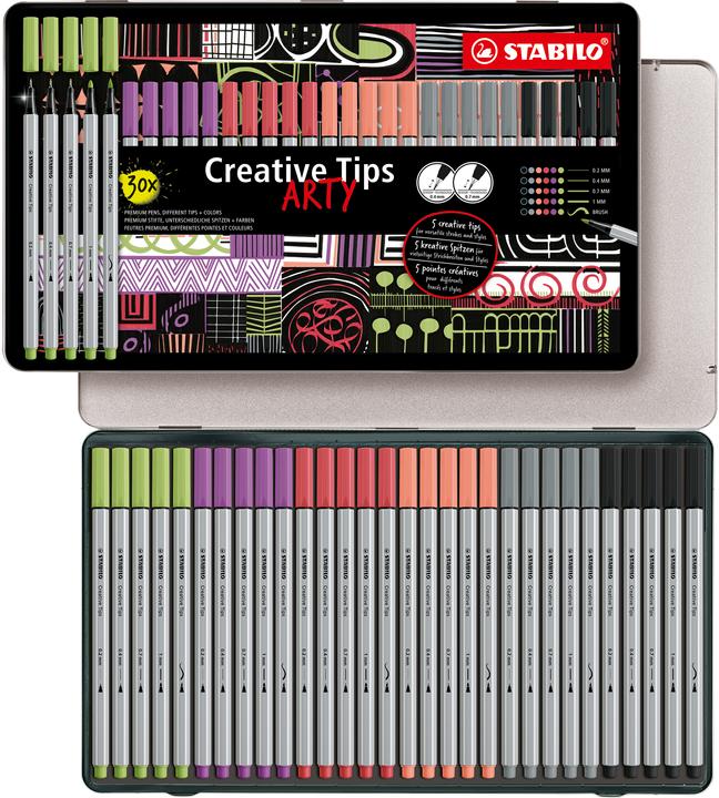 Immagine prodotto STABILO Suggerimenti creativi Arty confezione da 30 (Multicolore, 30 x)