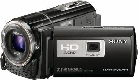 Sony HDR-PJ30V, FullHD, DualFlash, Beamer, GPS, 12xZoom,32GB (2.65 Mpx, 12 x)