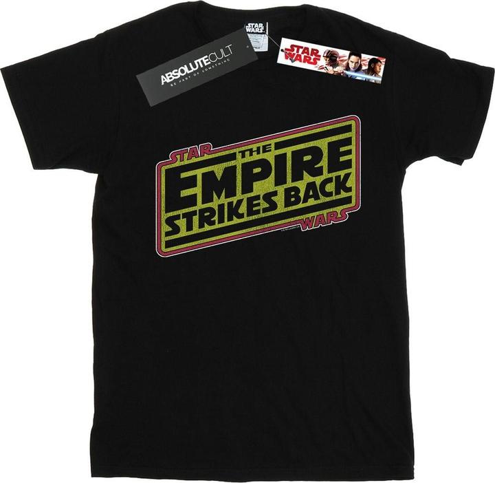 Star Wars The Empire Strikes Back Logo TShirt Jungen (152, 158)
