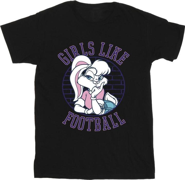 Looney Tunes Lola Bunny Girls Like Football TShirt (4XL)