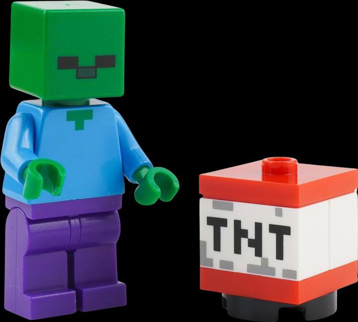 Productafbeelding LEGO Minecraft Zombie en Baby Zombie + TNT - 662403 NIEUW! Hoeveelheid 1x (662403)