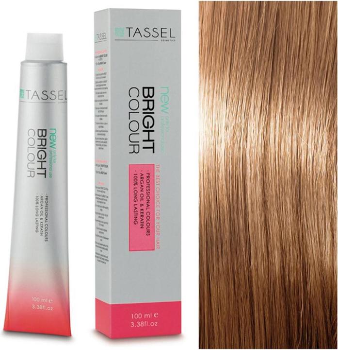 TASSEL Bright Colour Hair Dye Light Beige Blonde No. 8.32 - 1 Unit (Light Beige Blonde No. 8.32)