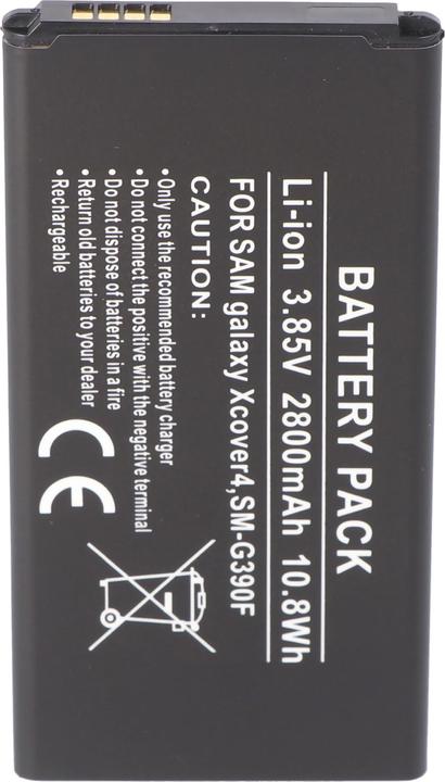 Actual product image AccuCell Samsung Galaxy Xcover 4 Battery SM-G390F