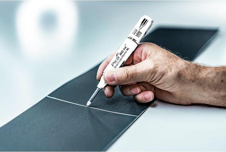 Image du produit Pica Stylo feutre (Blanc, 5 mm, 1 x)