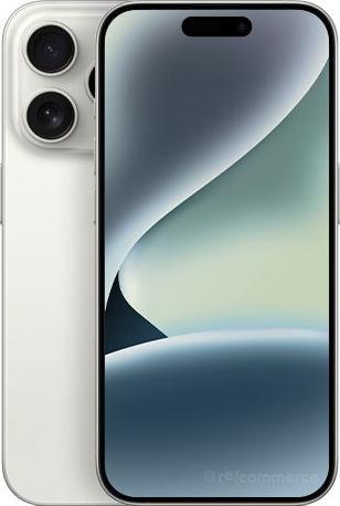 Actual product image Re!commerce iPhone 15 Pro Max 512GB Blanc AB - Comme neuf (512 GB, White, 6.70", 48 Mpx, SIM + eSIM, A / Like new)