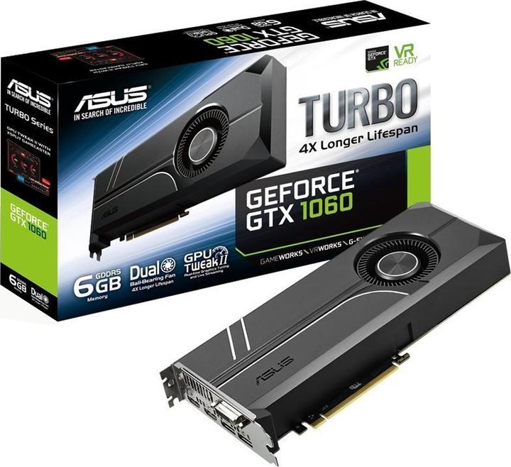 Immagine prodotto ASUS GeForce TURBO GTX 1060 6G (6 GB)
