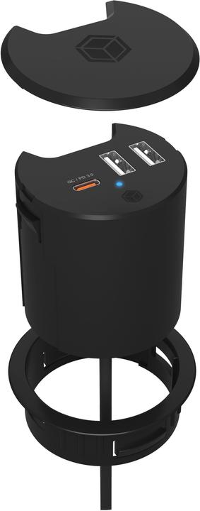 Produktbild Icy Box IB-HUB1407 (30 W)