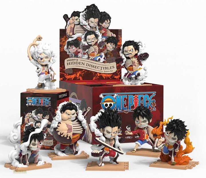 Immagine prodotto Mighty Jaxx Disseminazione nascosta: One Piece Series 6 - Edizione ingranaggi di Luffy (1 pc)