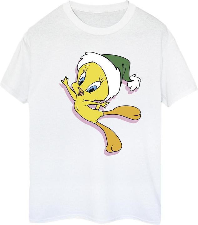 Looney Tunes Tweety Christmas Hat TShirt