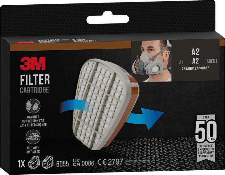 Produktbild 3M Filter (A2, 2 x)