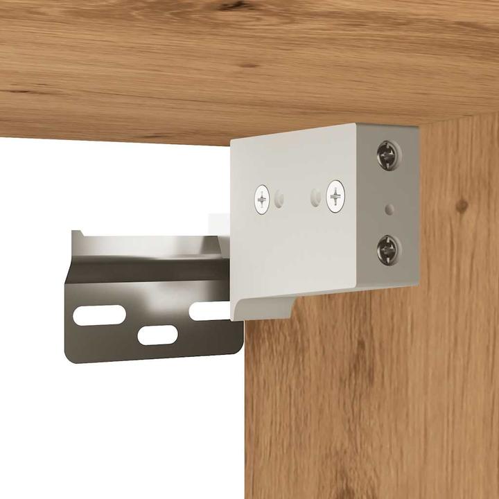 Produktbild VidaXL Waschbeckenunterschrank Wand Unterschrank Badschrank mit Einbaubecken