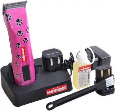 Produktbild Heiniger Saphir Pink Akku-Kleintier-Schermaschine 20.4 x 5 cmSeriennummer :WICHTIG NOTIEREN SIE DIE SERIENNUM (Hund, Katze)