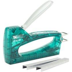 Image du produit Tacwise Agrafeuse manuelle Z2 53-13T, plastique, vert transparent Poids plume de 190 g, plastique résistant
