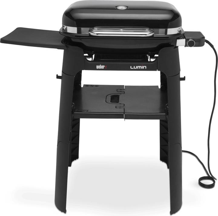 Produktbild Weber lumin zwart met onderstel elektrisch bbq (2.20 kW)