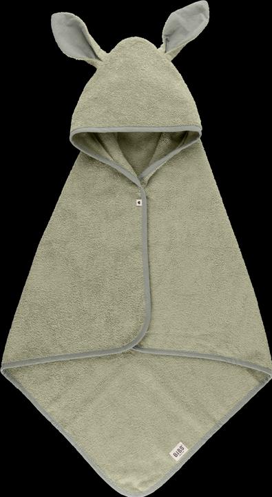 Produktbild Bibs Kangaroo Hoodie Towel Baby Sage