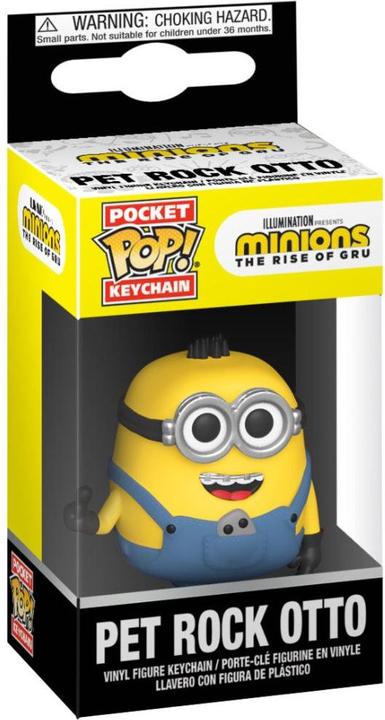 Actual product image NoName MINIONS 2 - Pocket Pop Keychain - Pet Rock Otto