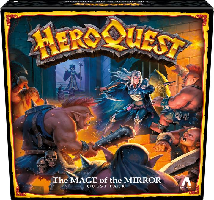 Actual product image Hasbro Heroquest The Mage of the Mirror Quest (English)