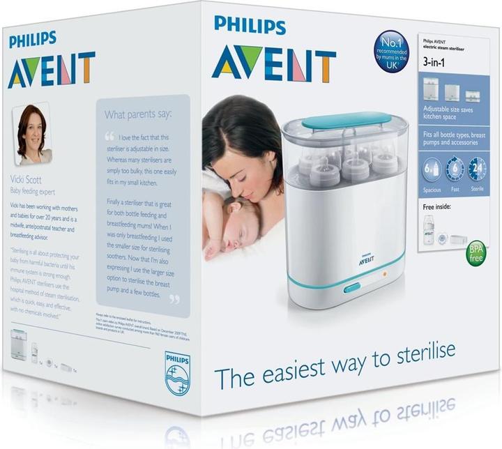 Produktbild Philips Avent Sterilisator 3 in 1