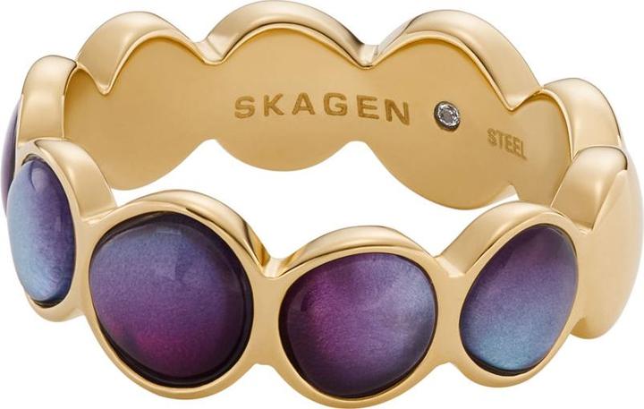 Image du produit Skagen Anneau en verre de mer (50, Acier)