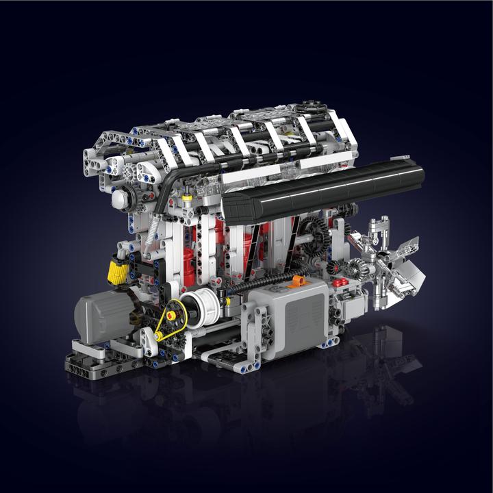 Produktbild Mould King 4-Zylinder Reihenmotor