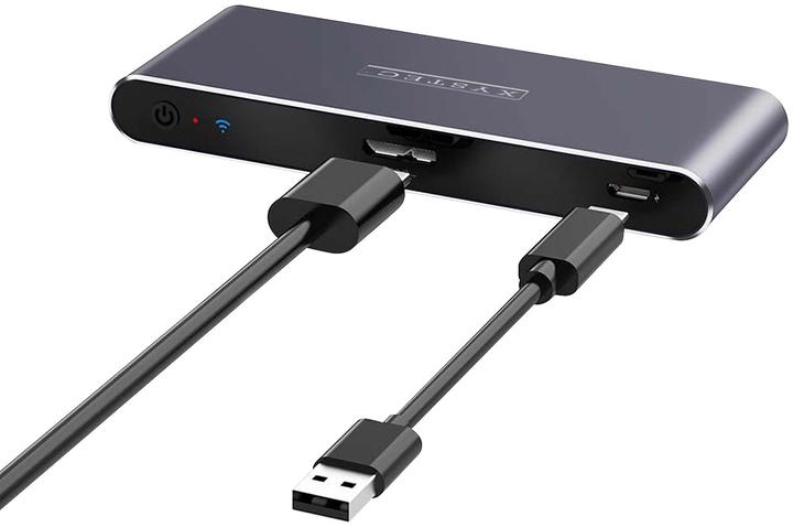 Produktbild Xystec WLAN-USB-3.0-Hub mit 4 einzeln schaltbaren Ports (4 Ports)