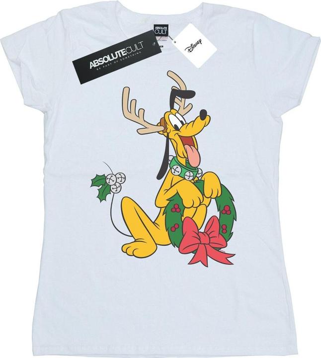 Disney Pluto Christmas Reindeer TShirt (M)