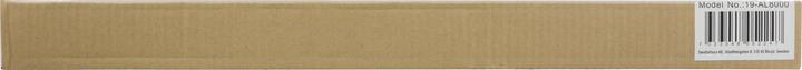 Actual product image Deltaco Adjustable L-profile for racks, 609 mm, 80-100 deep